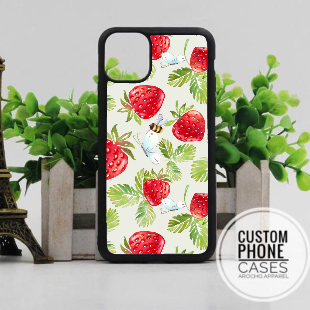 Strawberry field Iphone case