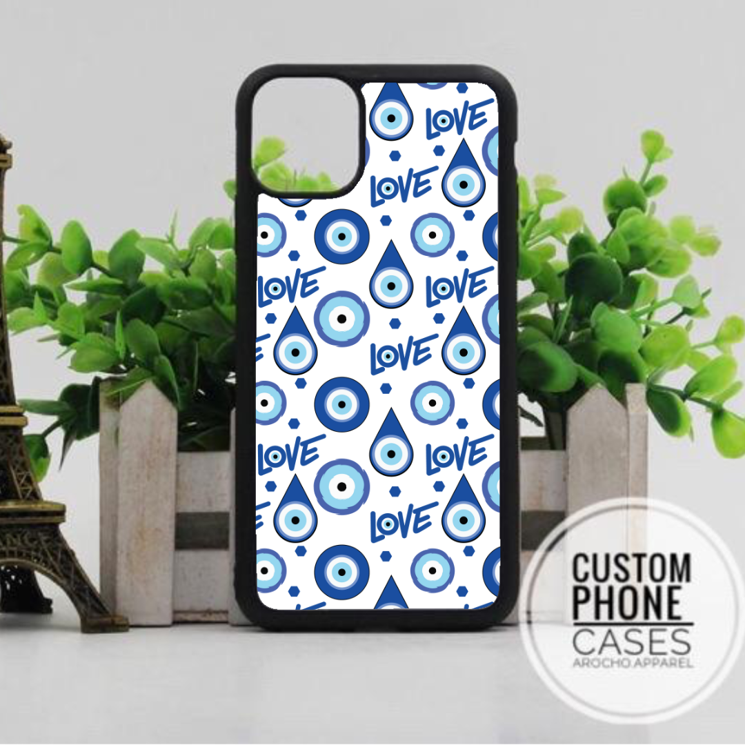 Evil eye love Iphone case