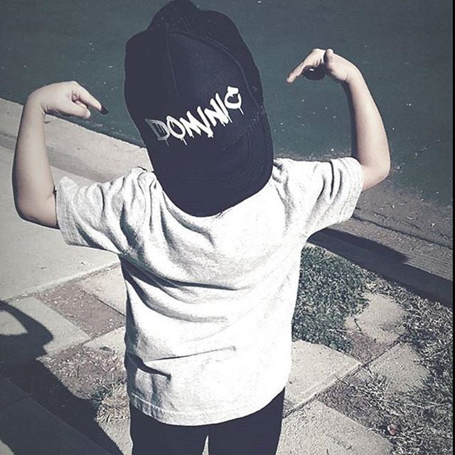 Custom (dripping) font Trucker hat