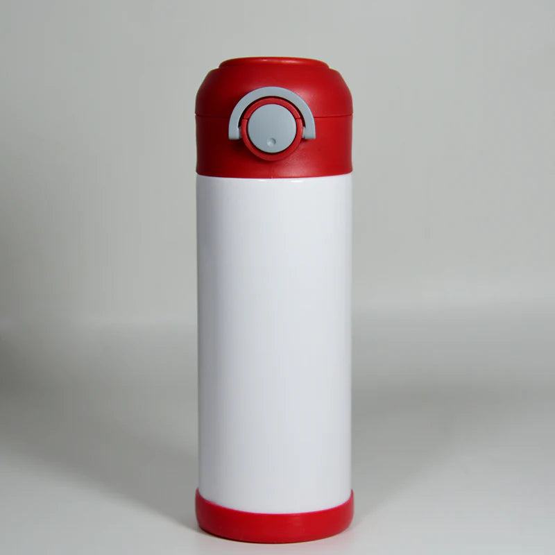 Fitness affirmations Kids 12 oz straw tumbler