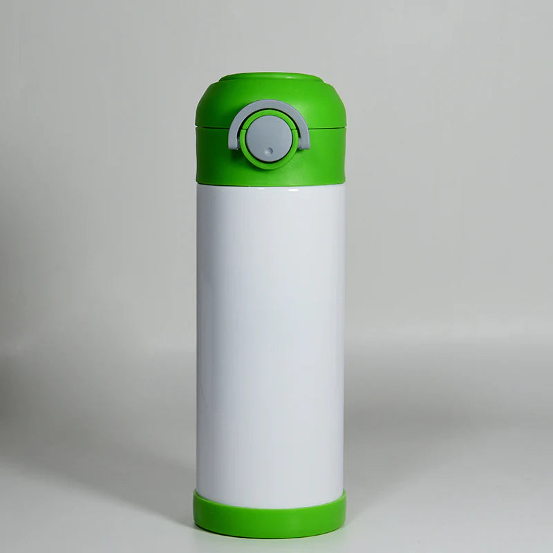 Fitness affirmations Kids 12 oz straw tumbler