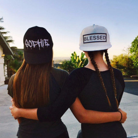Custom (dripping) font Trucker hat