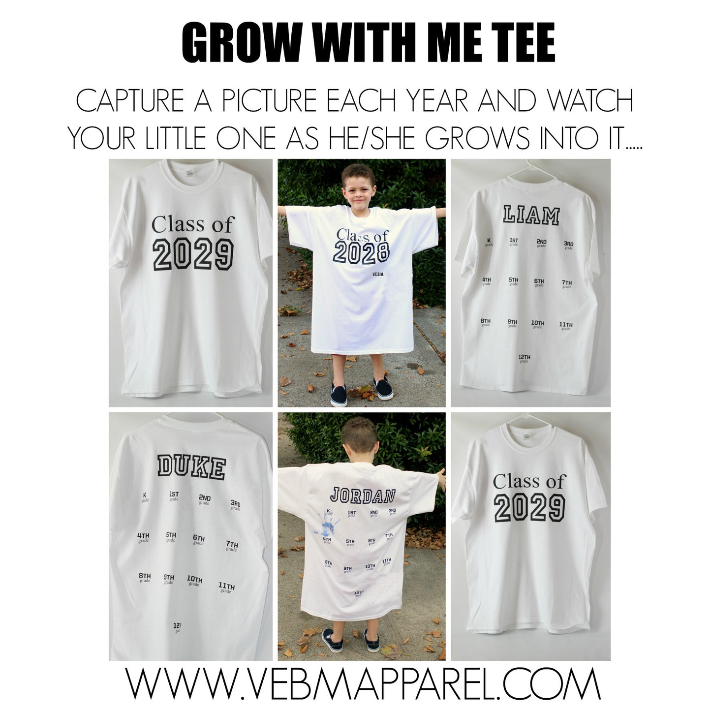 Grow with me tee