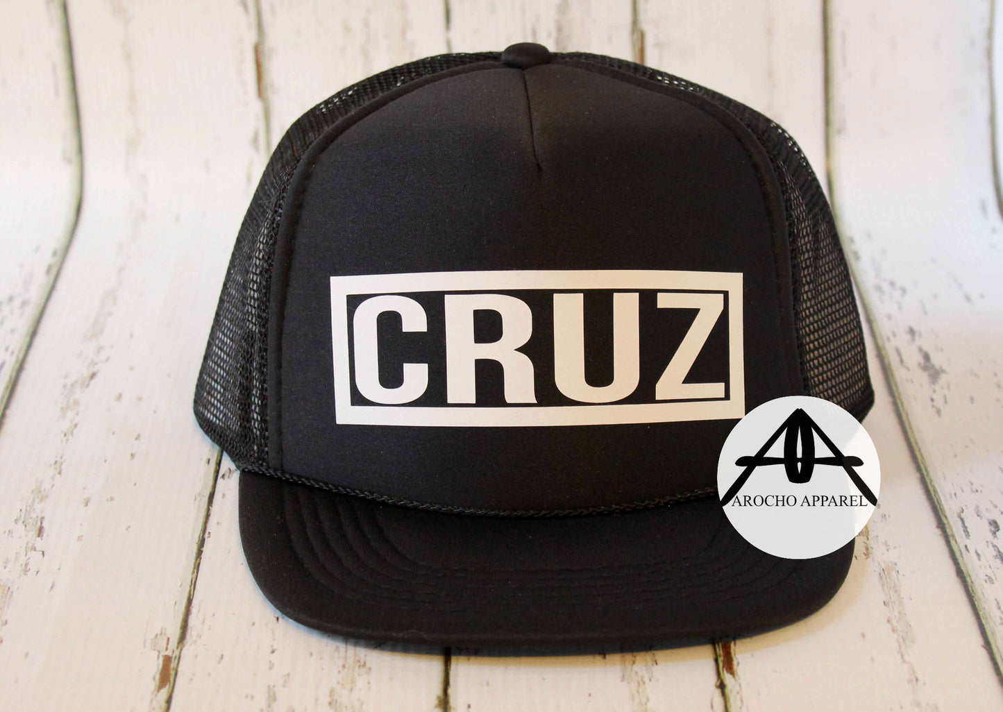 Custom in box Name Trucker hat