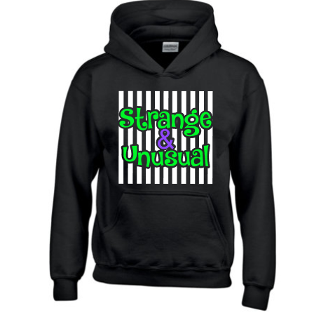 STRANGE AND UNUSUAL YOUTH HOODIE
