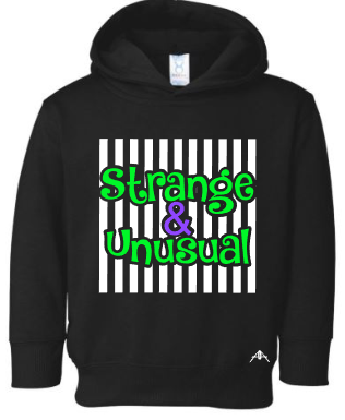 STRANGE AND UNUSUAL HOODIE FOR TODDLERS