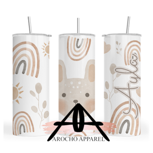 Bunny Tumbler 16 oz kids