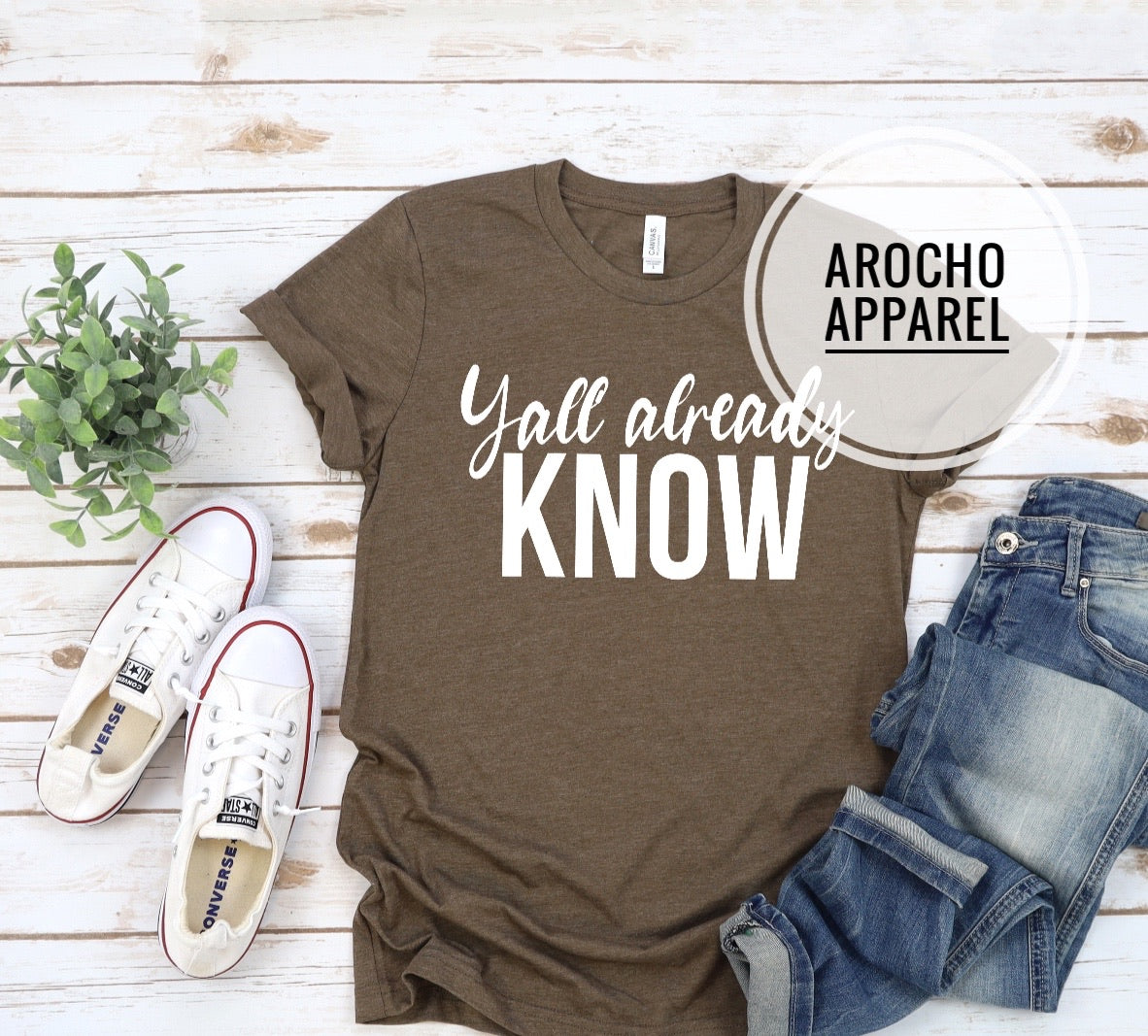 YALL' ALREADY KNOW (ADULT TEES)