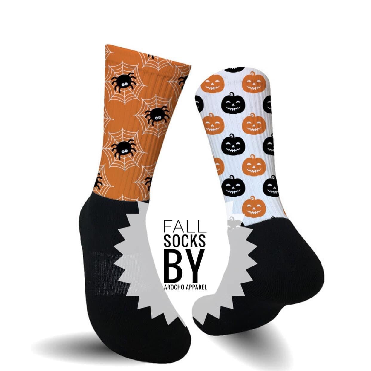 Pumpkin socks