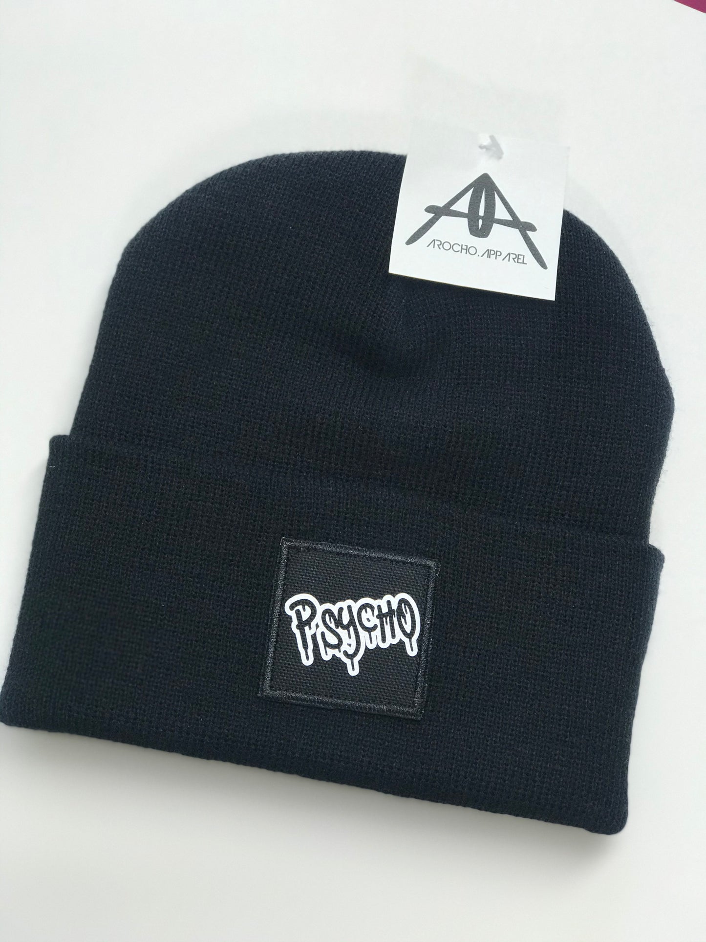 Psycho patch beanie