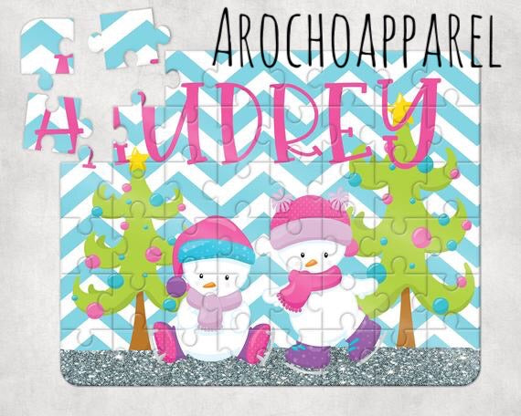 snowman puzzles