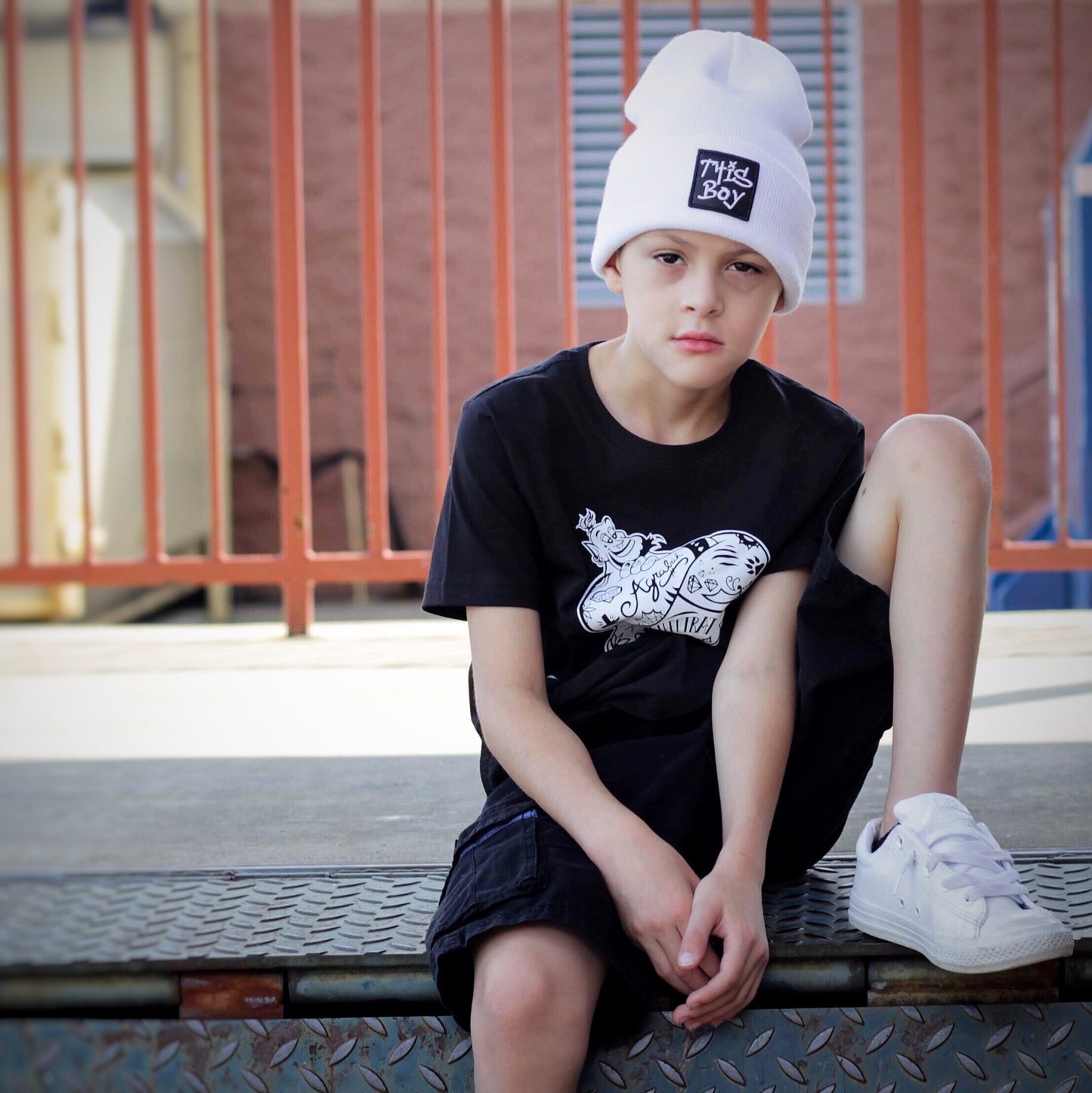 This boy beanie