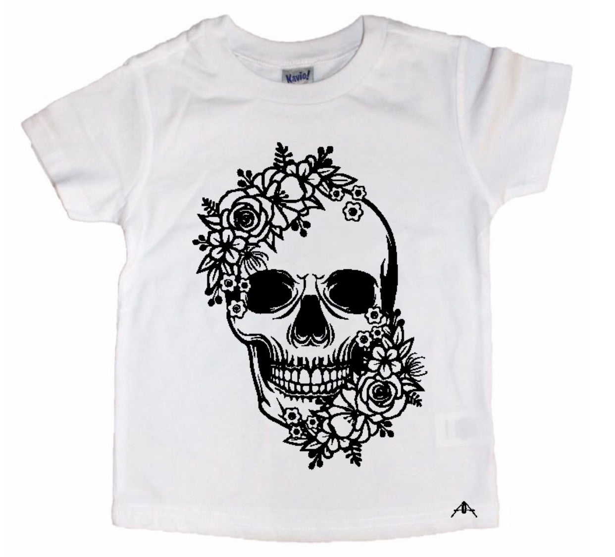 Floral skull