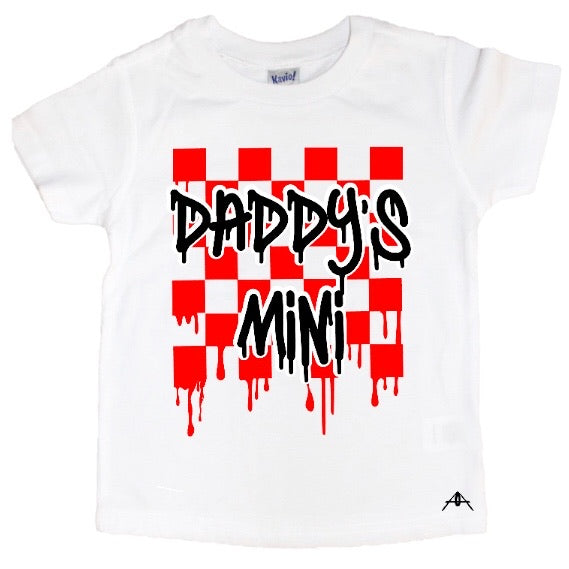 Drip checkered tees