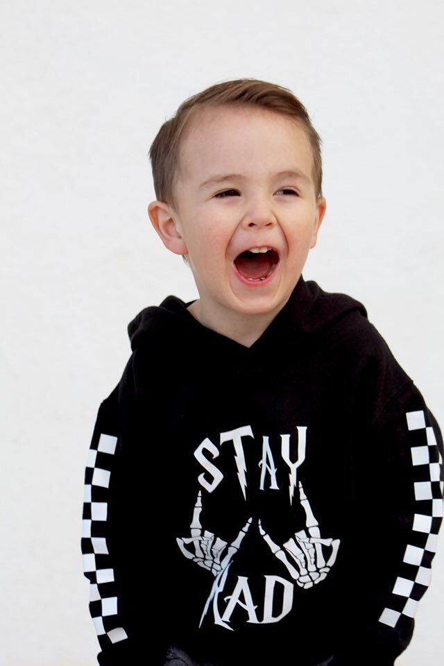 Stay rad Toddler hoodie