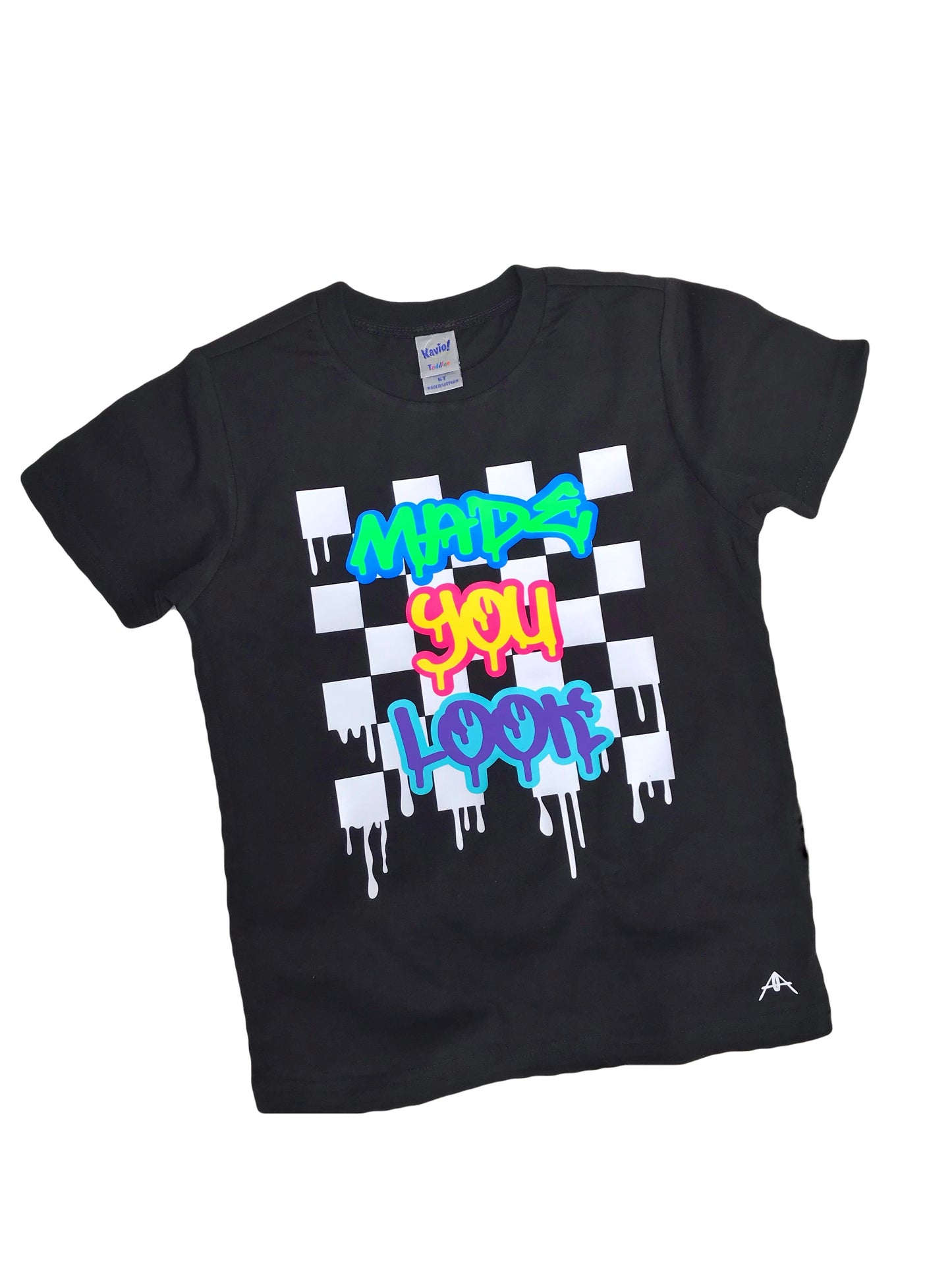 Drip checkered tees