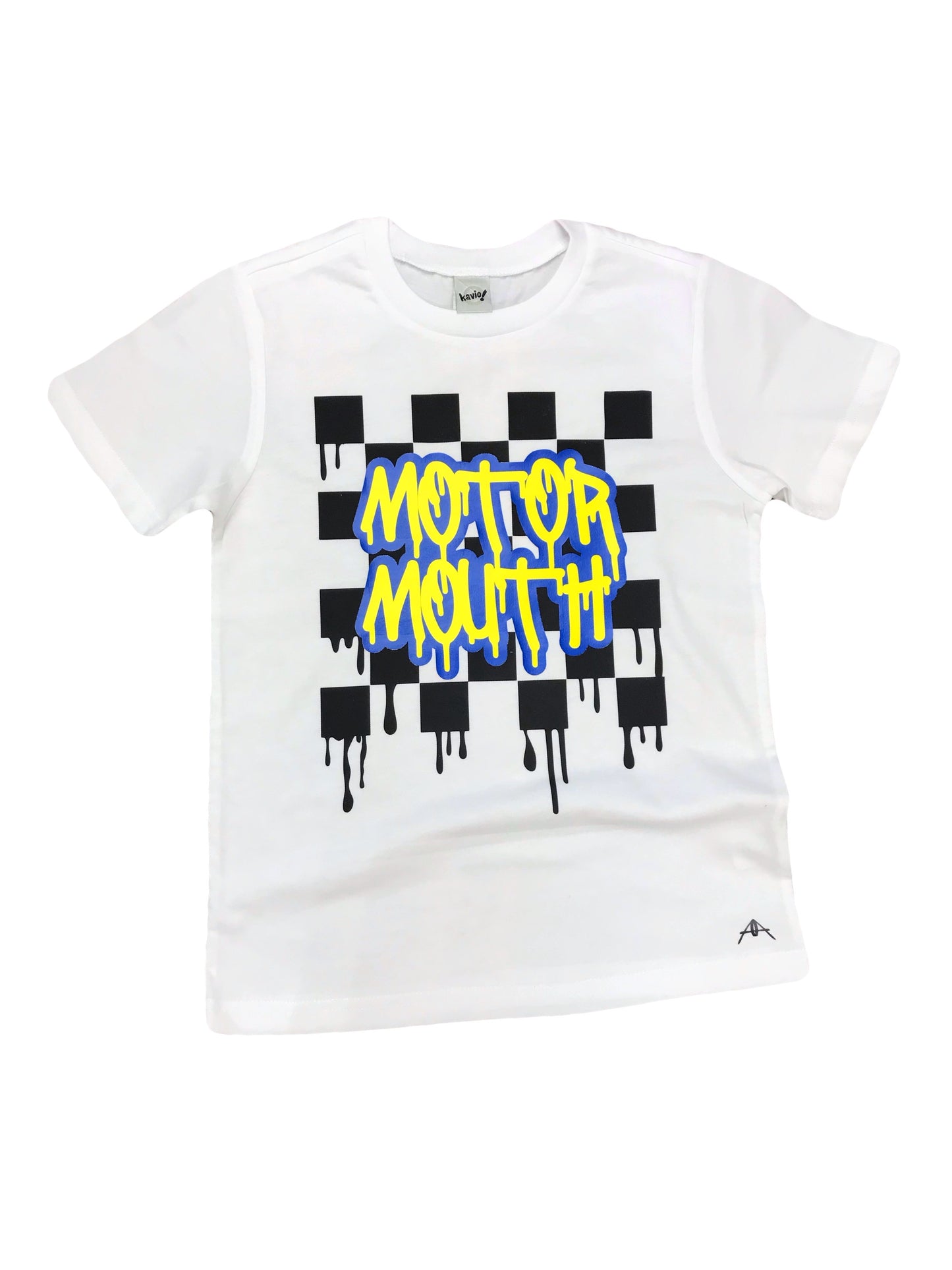 Drip checkered tees
