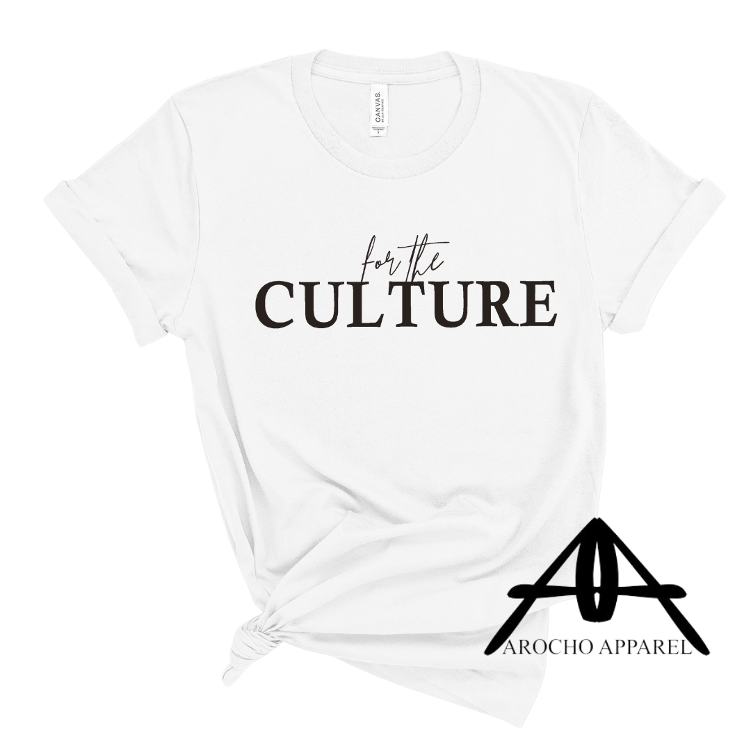 For the culture