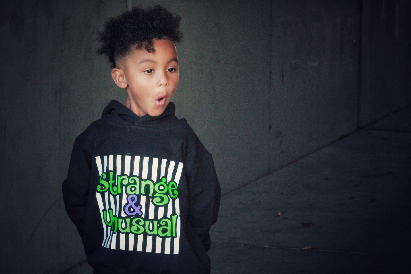 STRANGE AND UNUSUAL HOODIE FOR TODDLERS