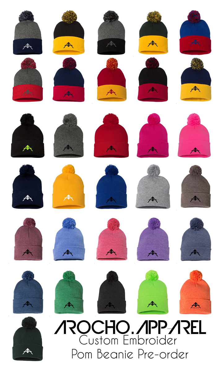 Pom pom beanies