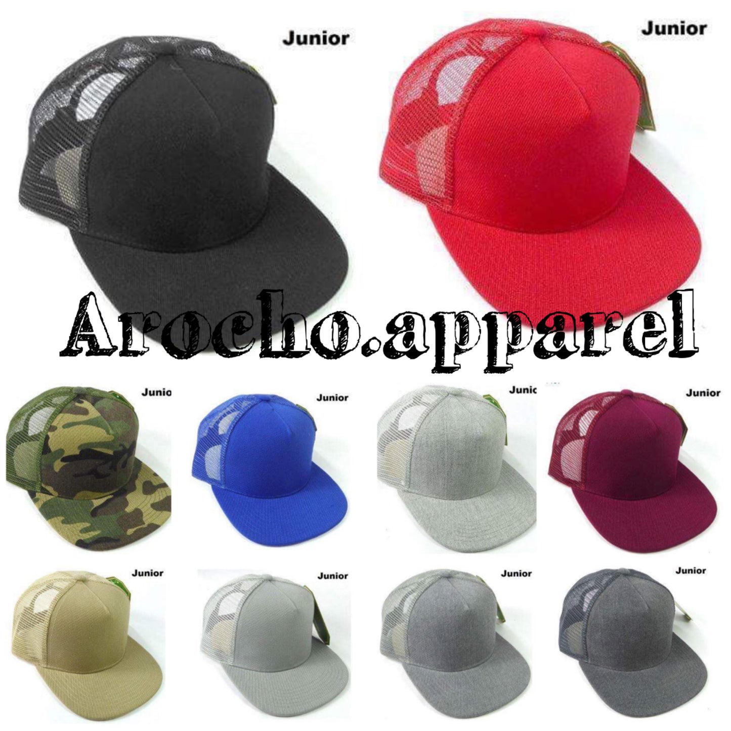 3D patch Snapback Trucker hats