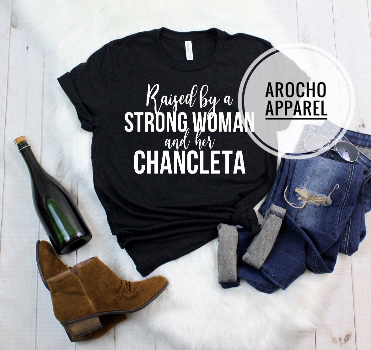 RAISED BY A STRONG WOMAN