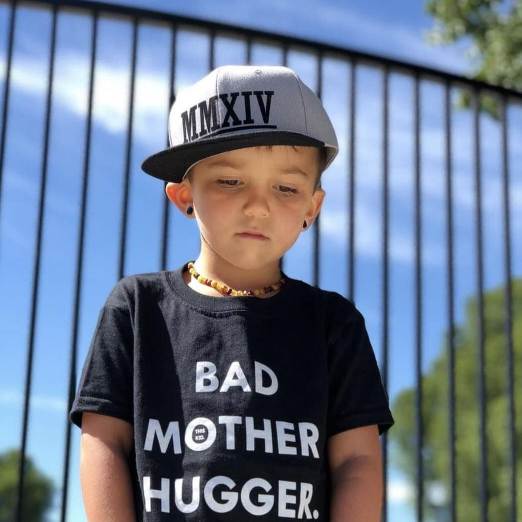 Roman numeral youth snapback