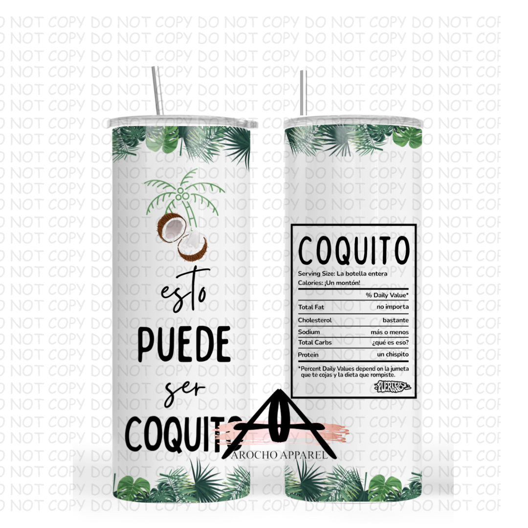 Coquito tumbler