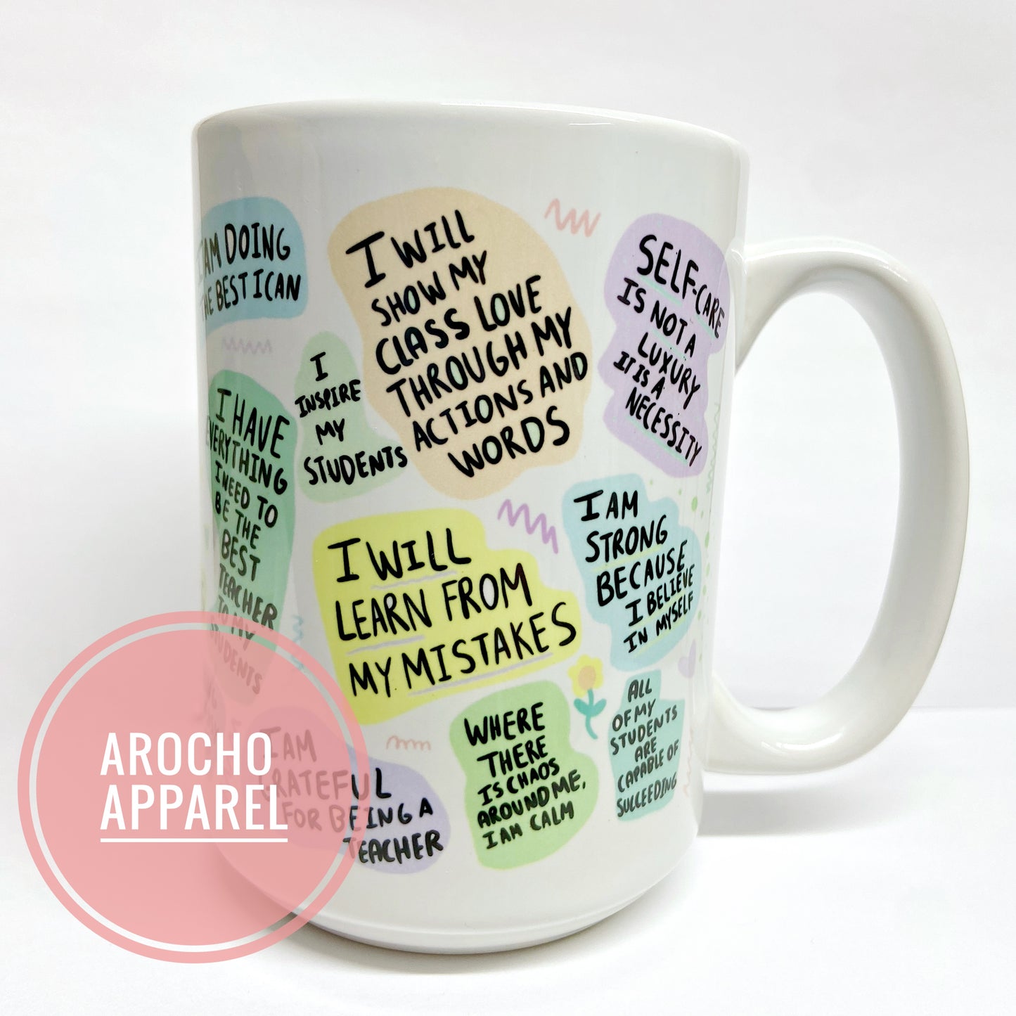 Teacher affirmation mug