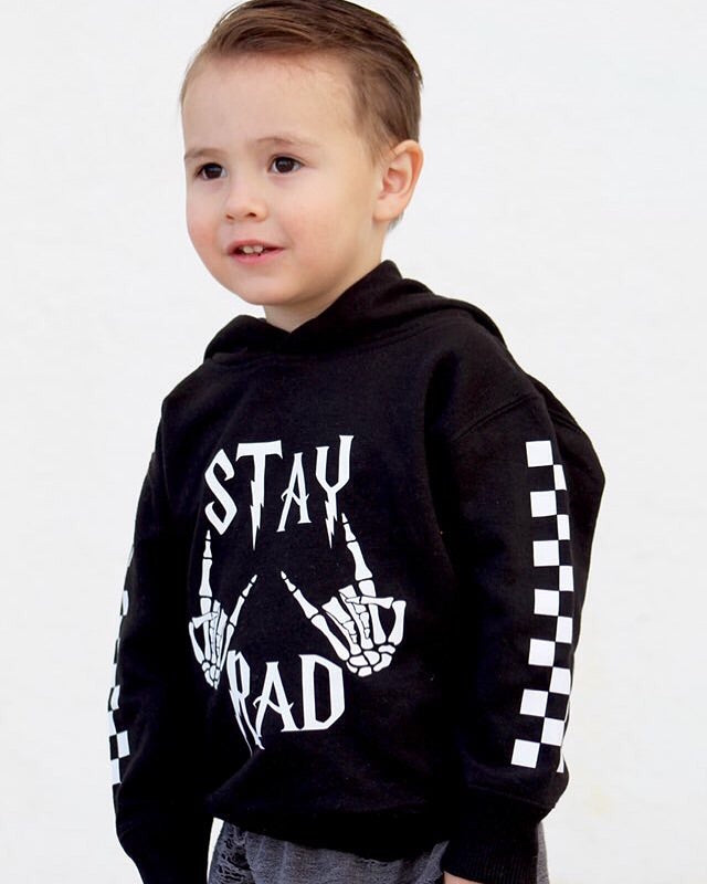 Stay rad Toddler hoodie