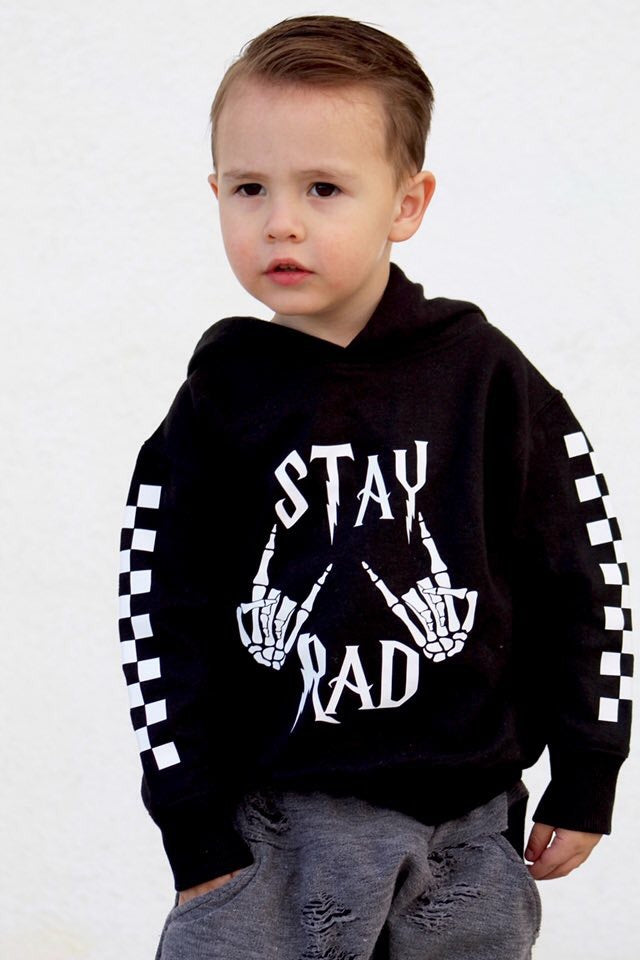 Stay rad Toddler hoodie