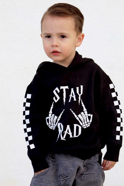 Stay rad  Toddler hoodie