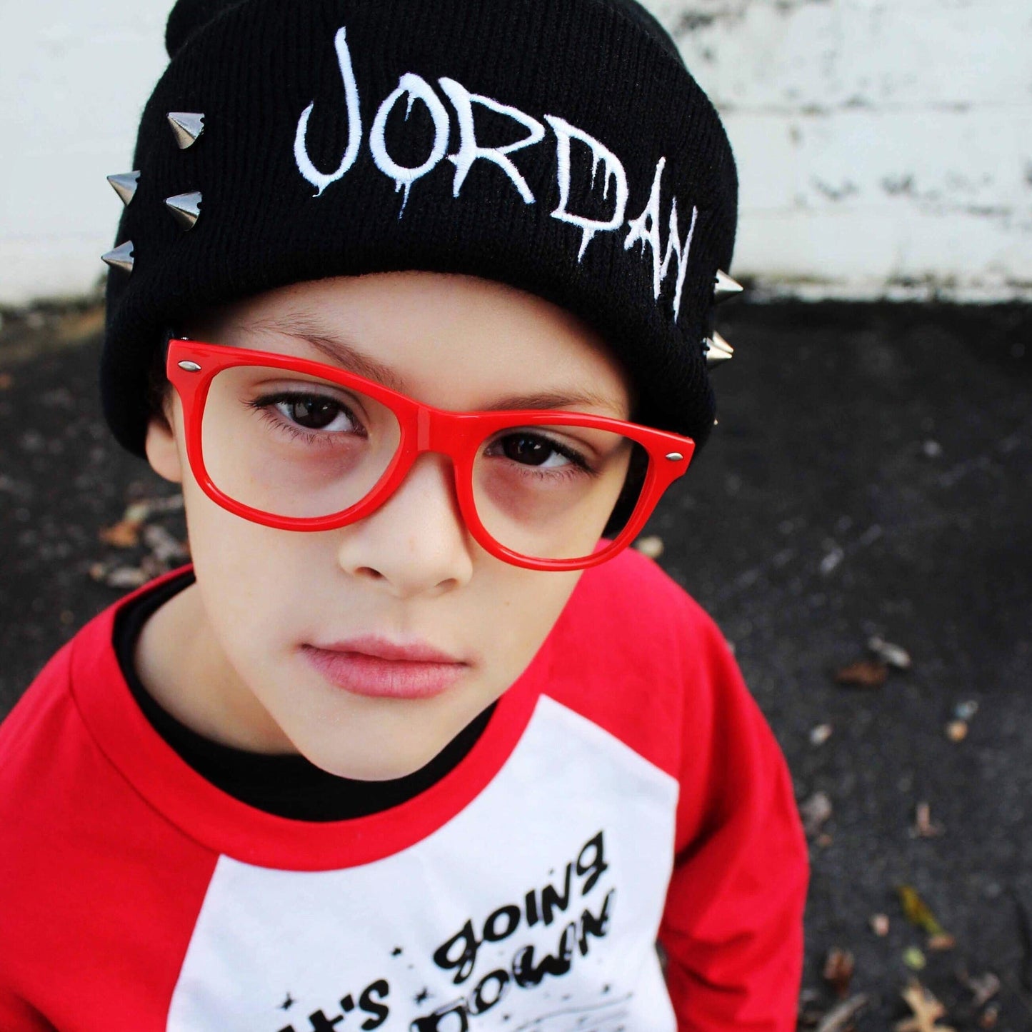 Custom Dripping font beanie
