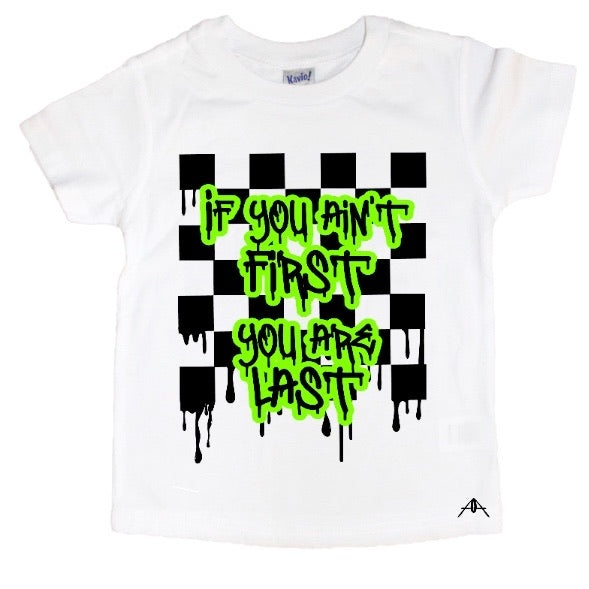 Drip checkered tees