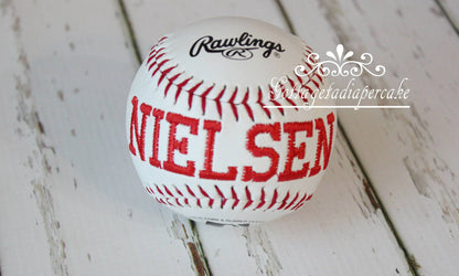 PERSONLIZED BASEBALL