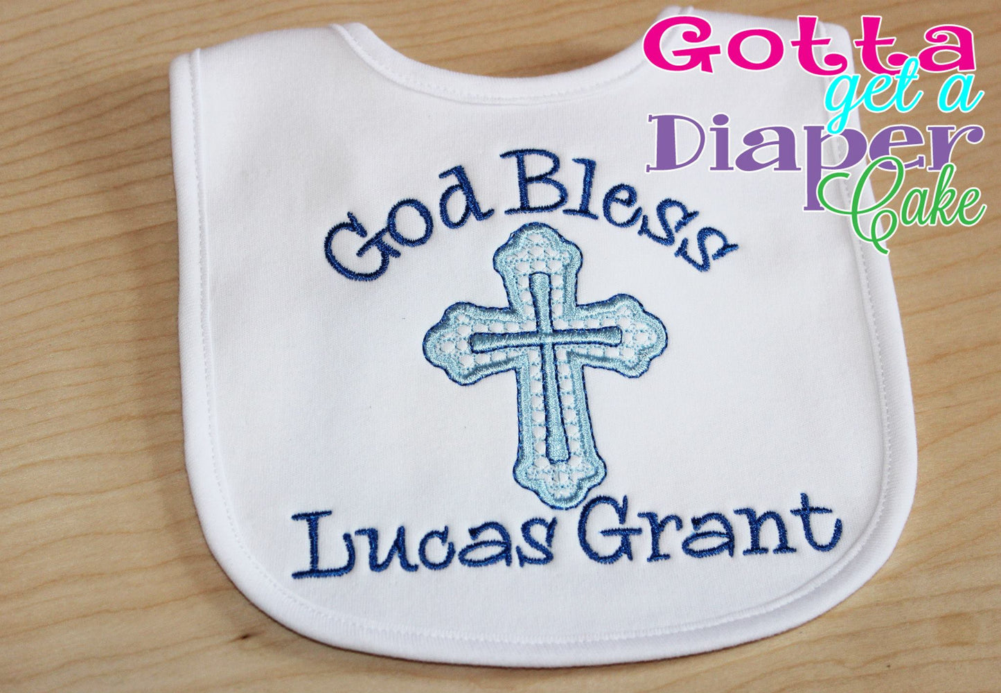 Christening bibs