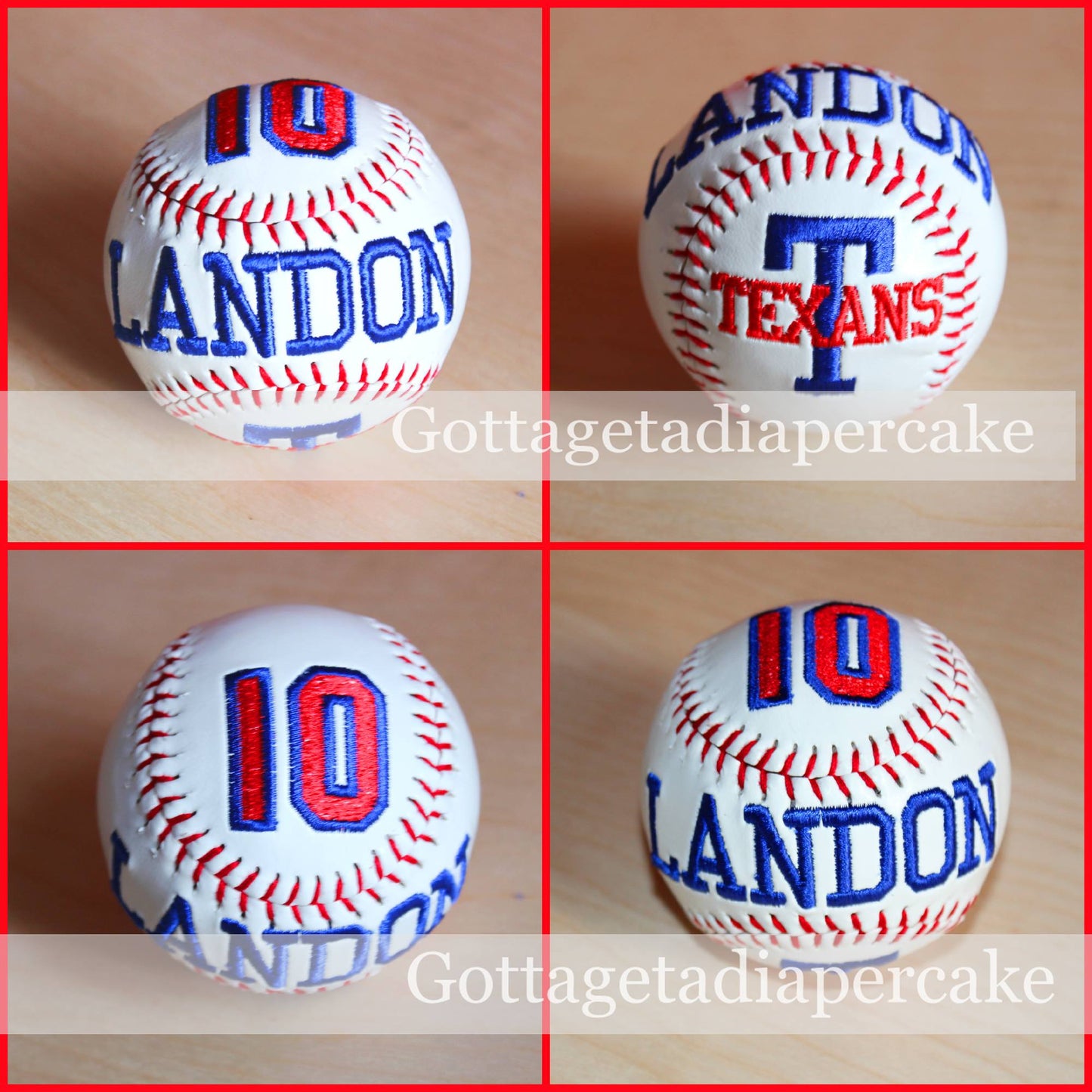 PERSONLIZED BASEBALL