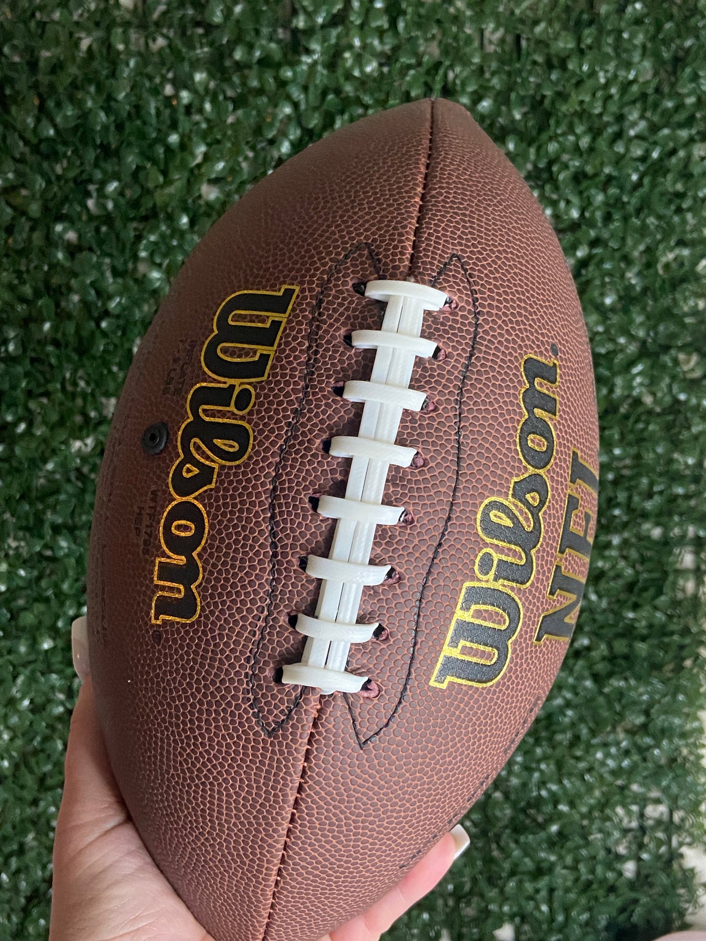 Personalized Embroidered Football