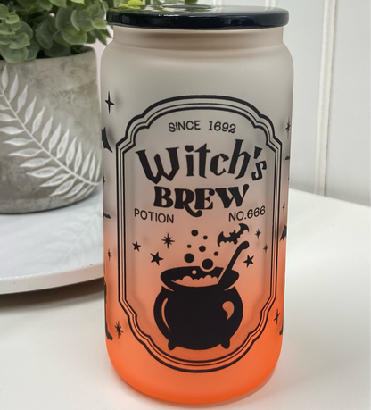 WITCH'S BREW GLASS CAN