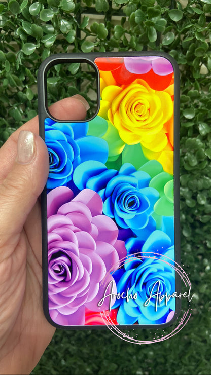 Pride 3d floral case
