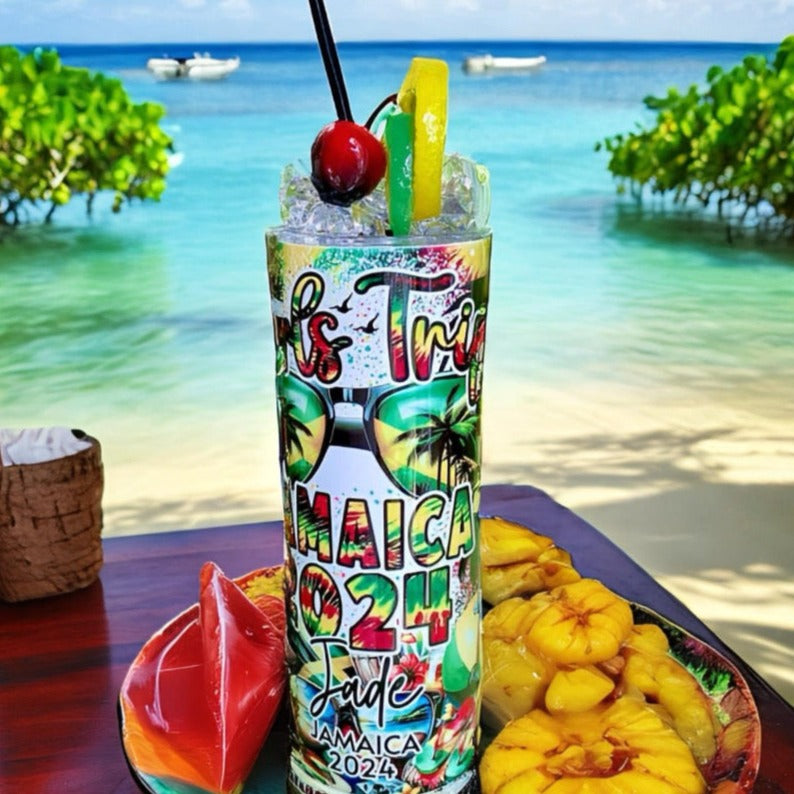 Girls trip Jamaica 2024 20oz tumbler