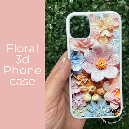 3d floral Iphone case