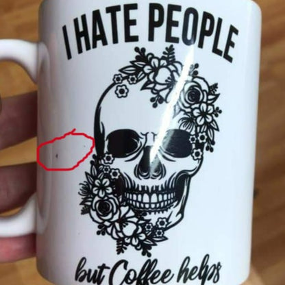 Clearance oops mugs ( Small defect on design)