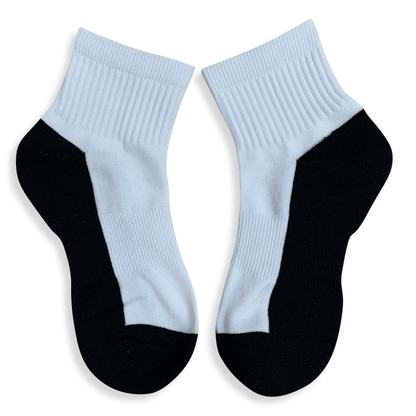 Custom sublimated athletic ankle sock (youth-adults size)  Send us your Photo or Logo