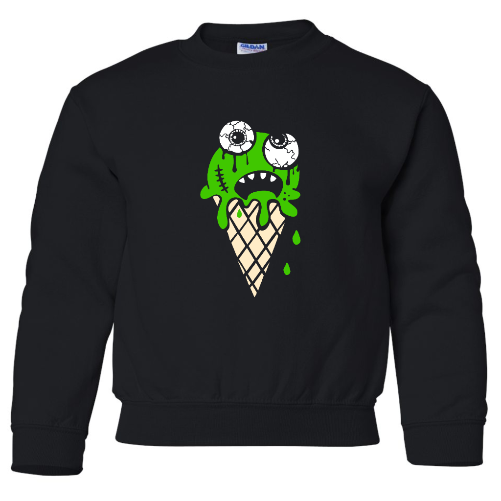 Eye scream toddler crew neck