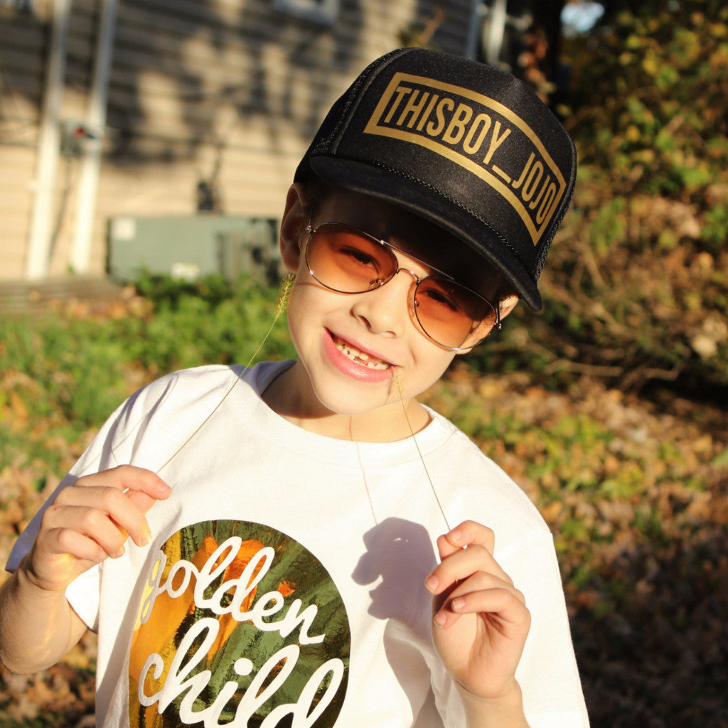 Custom in box Name Trucker hat