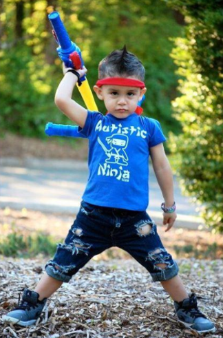 Autistic Ninja ( Toddler and Youth)
