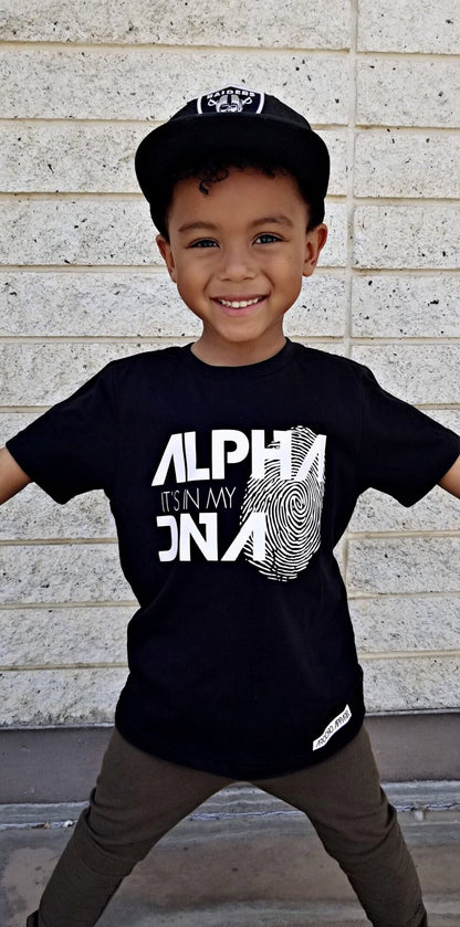 ALPHA IT'S IN MY DNA T-SHIRT