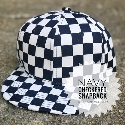Checkered SnapBack (clearance)