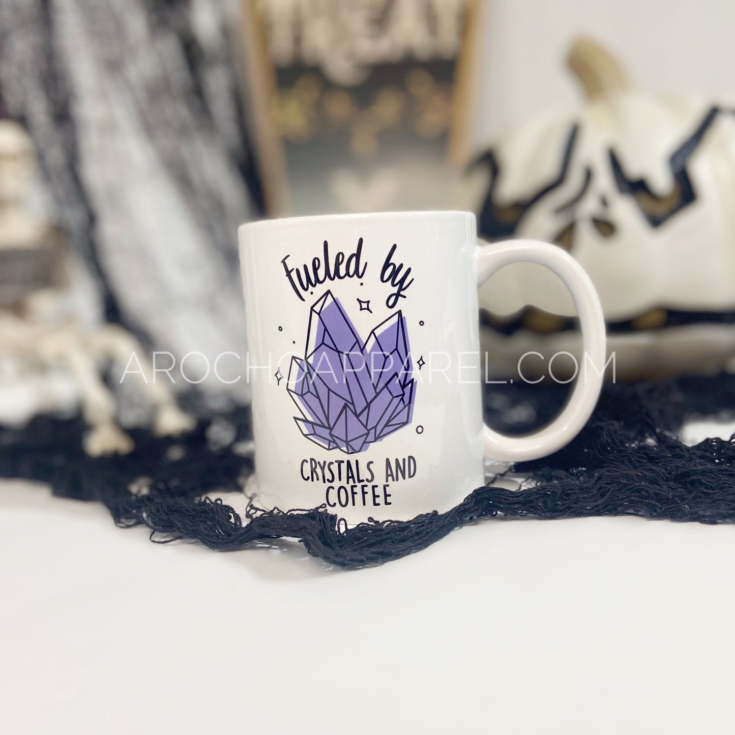 Fueled by crystals and coffee